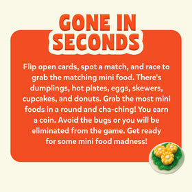 Gouda Games Gone in Seconds party play setup for 2-5 players