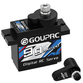 GOUP RC 9G micro digital servo with metal gears for precise control