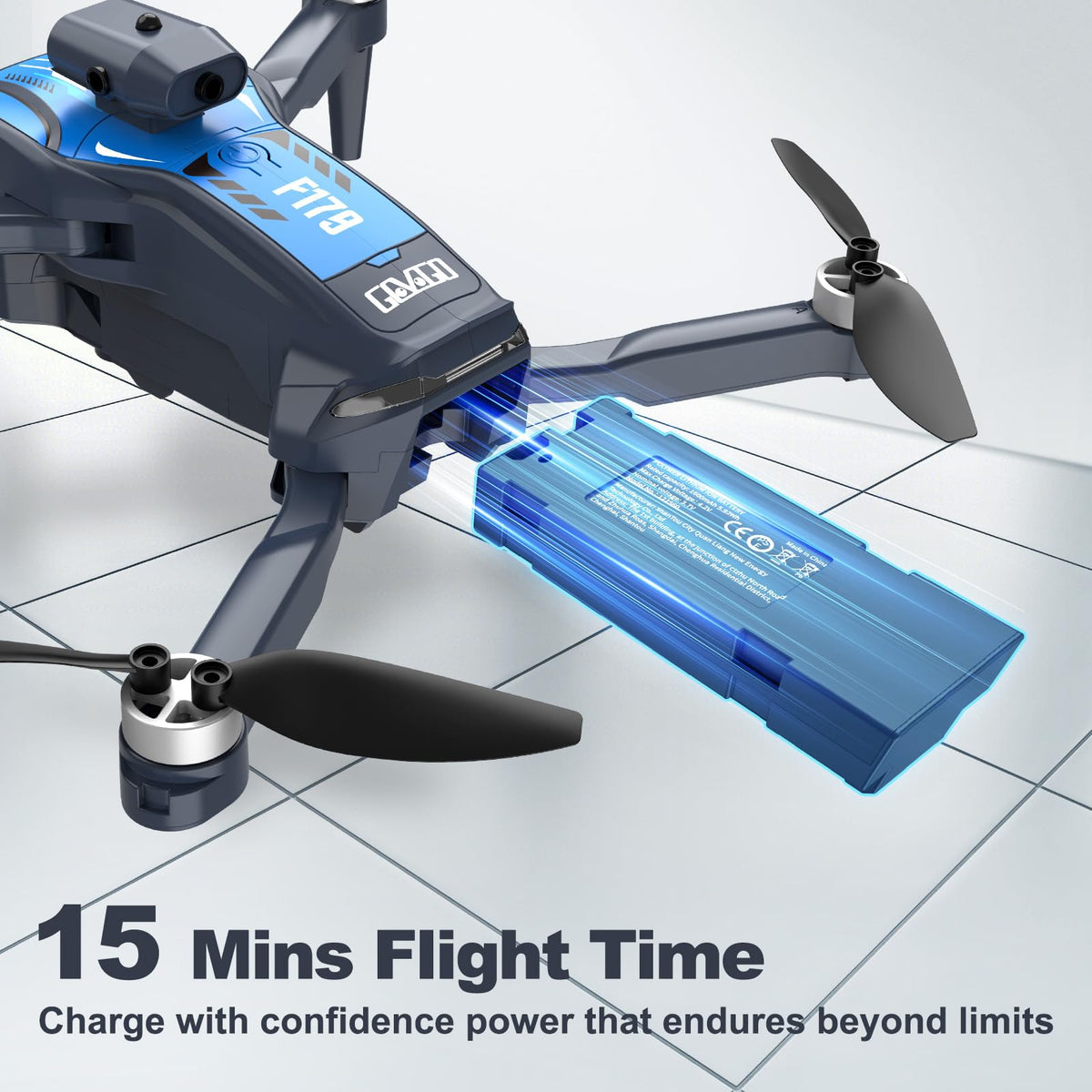Govogorc F179 drone optical flow positioning aids stable hover.