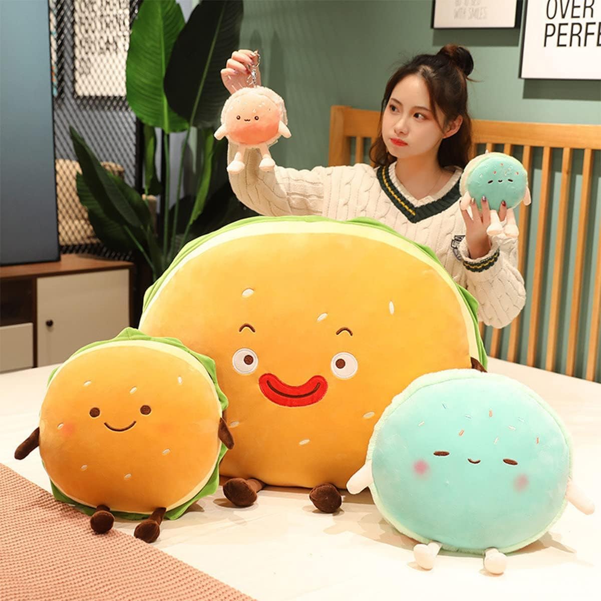 Goylmc hamburger plush ready to gift with attractive presentation