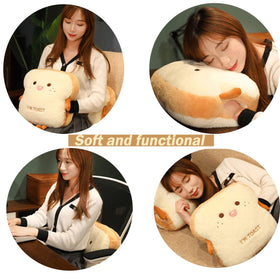 Goylmc Toast Bread Plush Soft Texture highlights gentle squish for relaxing moments.