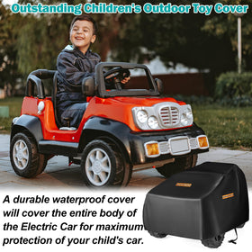 GRABADO cover size 55x33x32 inches fitting most large ride-on toys