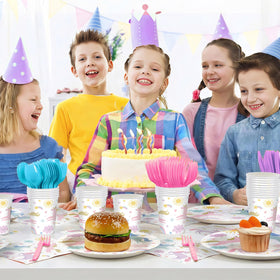 GrabnGoParty pink forks add color and convenient serving