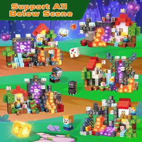 GraceDuck castle-building magnets enable modular, open-ended construction adventures.
