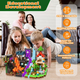 GraceDuck STEM activity blocks boost focus and spatial thinking during play.