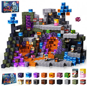 GraceDuck Dark Castle blocks enable imaginative play and collaborative building.