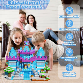 GraceDuck magnetic blocks support classroom or home learning with cooperative play opportunities.