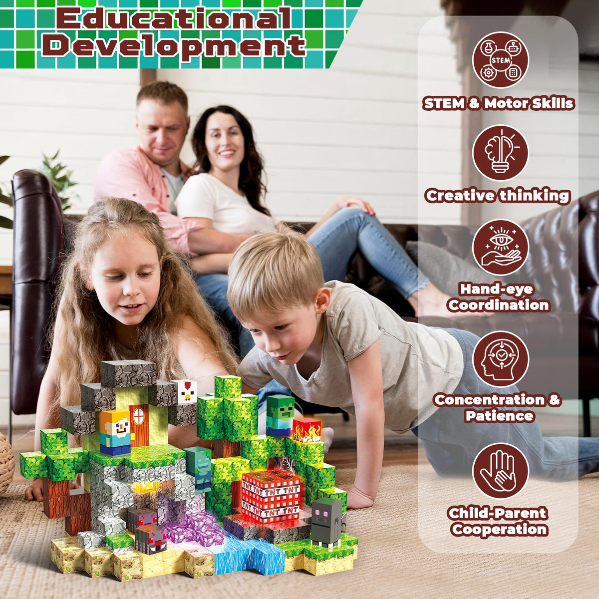GraceDuck idea booklet included, featuring patterns and story-inspired building prompts.