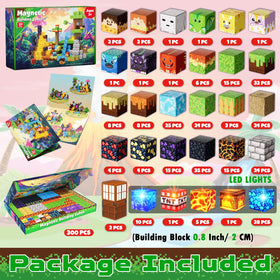 GraceDuck LED light blocks illuminate colorful builds for engaging playtime.