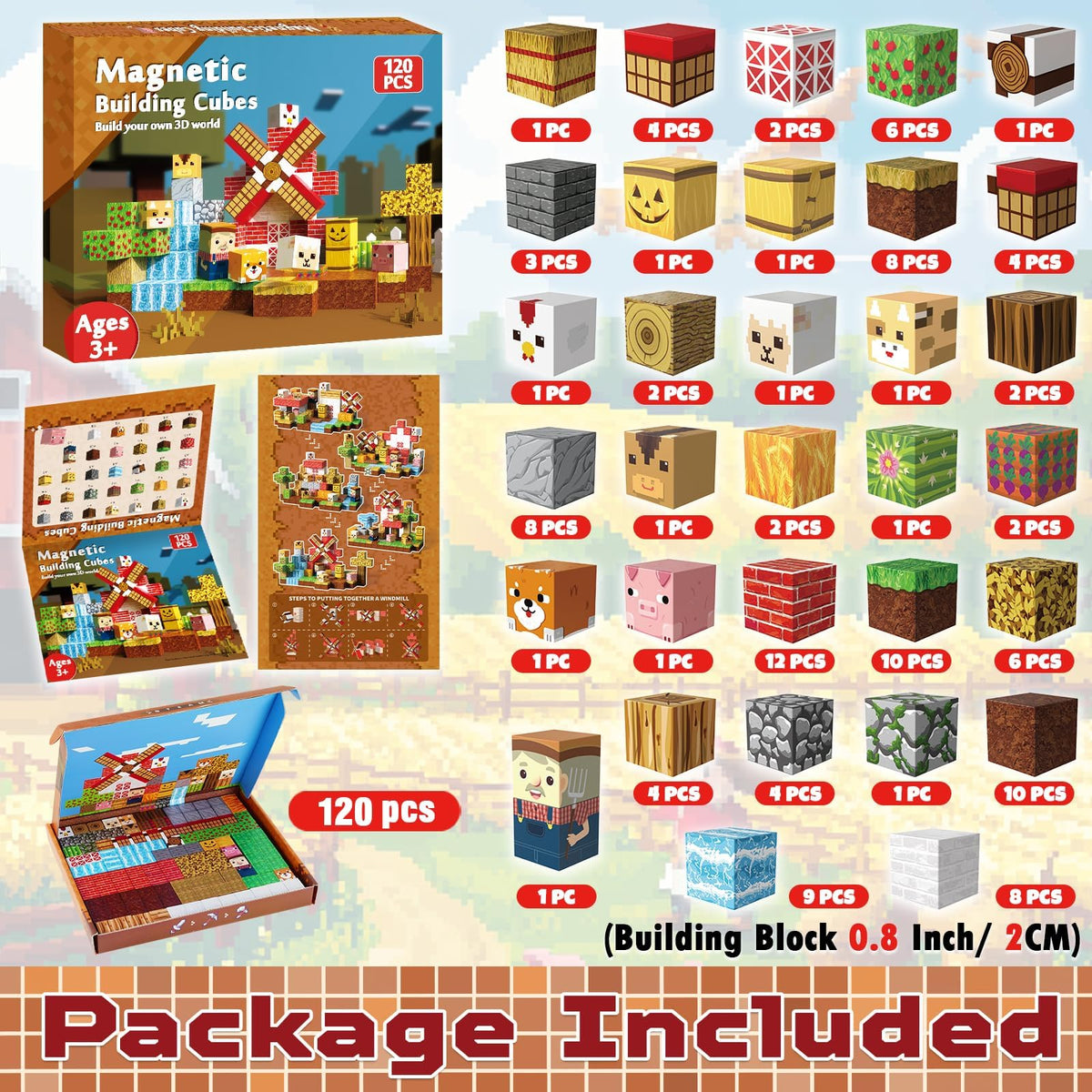 GraceDuck magnetic farm animal homes lets kids build cozy habitats and imaginative stories.