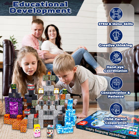 GraceDuck STEM blocks offer colorful, open-ended learning away from screens.