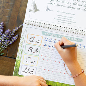 Graceful By Design colorful practice pages boost engagement during handwriting drills