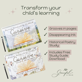 Graceful By Design disappearing ink pens enable safe, repeated practice