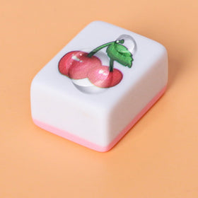 GRACIAS 128-tile pink set compact for easy travel and storage.