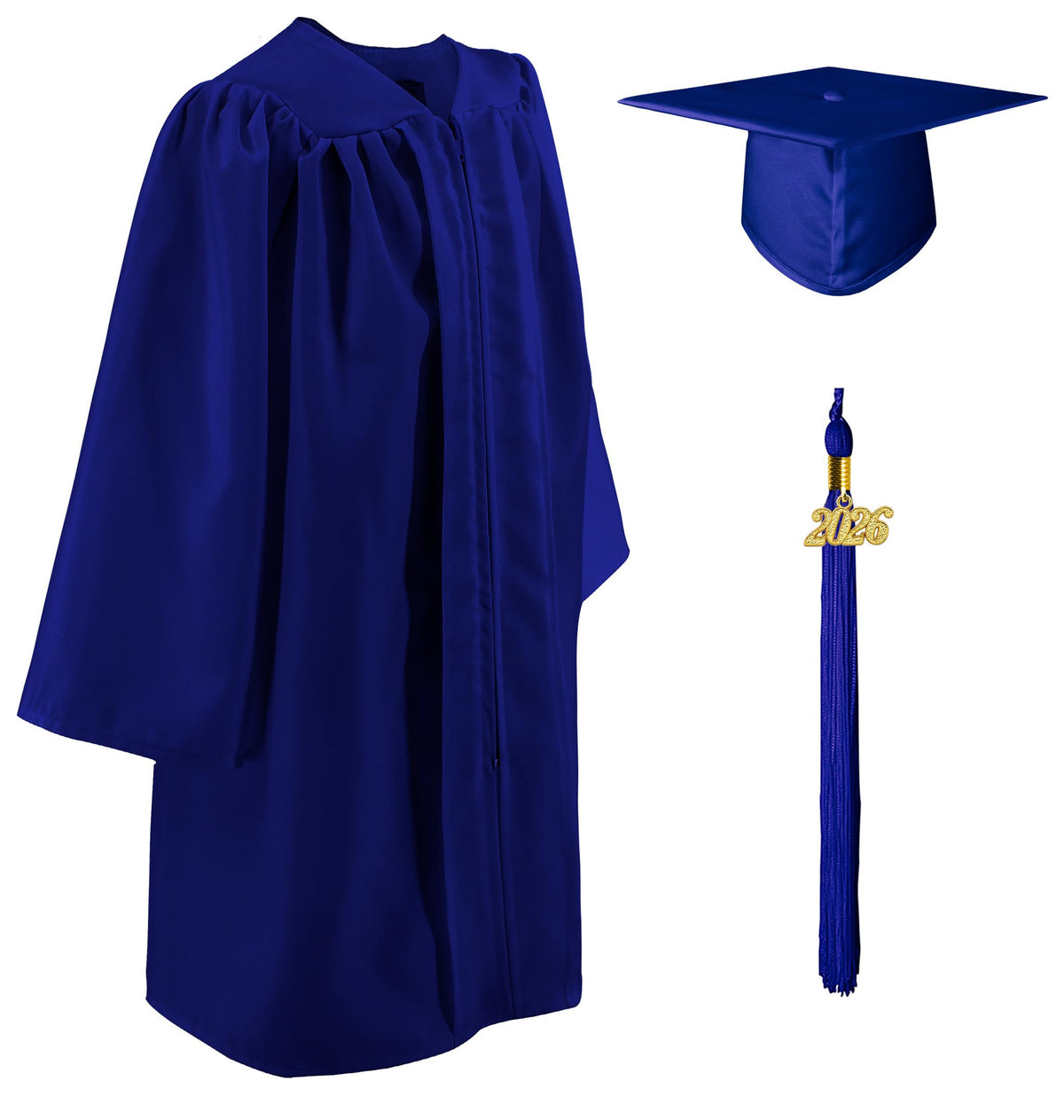 GraduatePro kindergarten cap and gown set with tassel for cherished graduation photos.