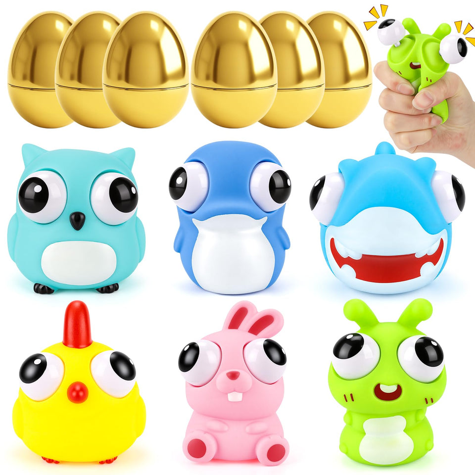 Gralima Easter eggs 6-pack 4-inch ready for Easter hunts and gifting.