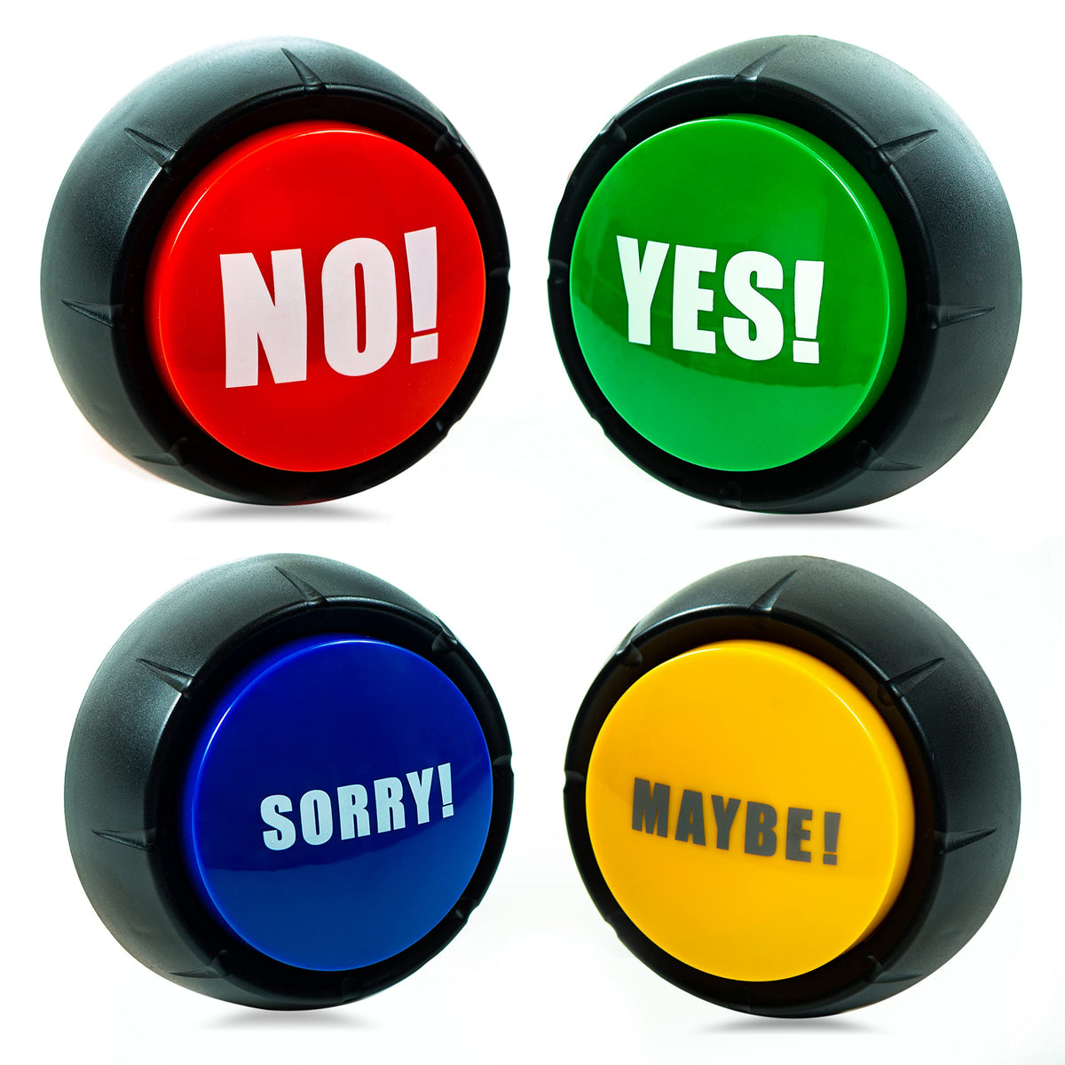 Granatan yes button 4-pack ready for quick game decisions and training.
