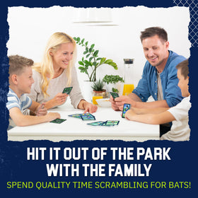 Grandma Smiley's Hey Batter Batter instructions guide family play across languages.
