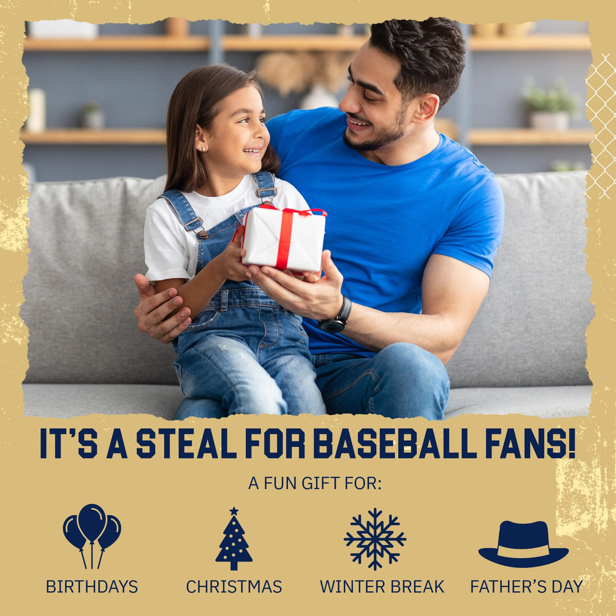 Grandma Smiley's Hey Batter Batter cards are US-made and built for durability.