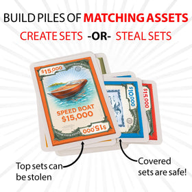 Deck in hand, players plan moves to protect treasures.
