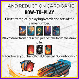 Table-top action shows players strategizing to survive the round
