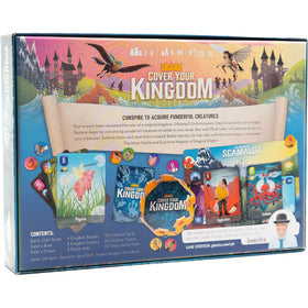 Cover Your Kingdom card set highlights the playful deception and strategic plotting