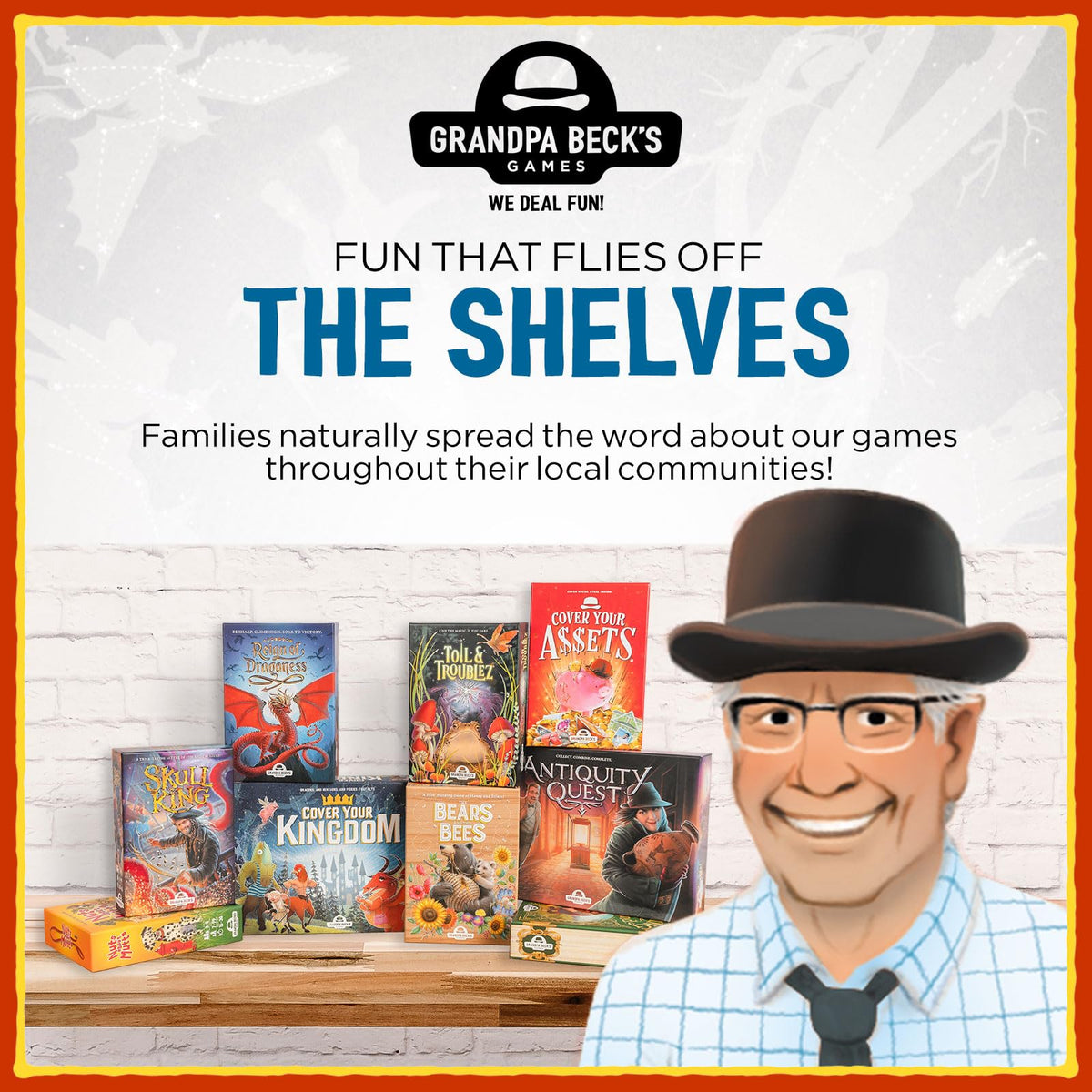 Cover Your Kingdom packaging shown for shelf appeal and gift-ready presentation