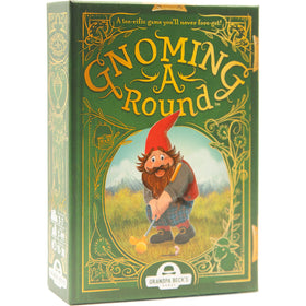 Grandpa Beck's Gnoming A Round game play cards with vibrant colors for family fun.