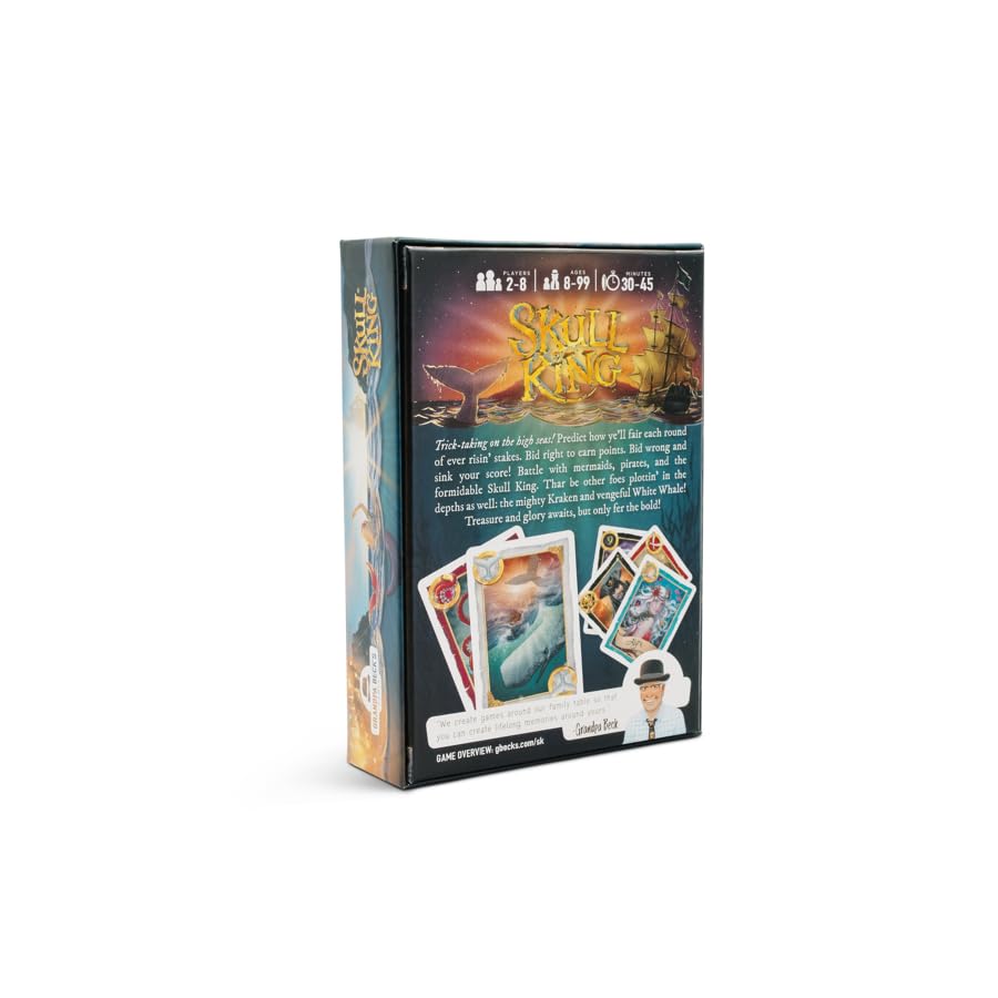 Grandpa Beck's Skull King family game night for all ages