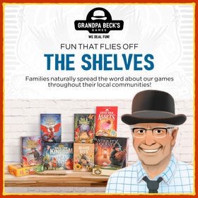 Family-friendly Toil & Troublez setup for lively game night