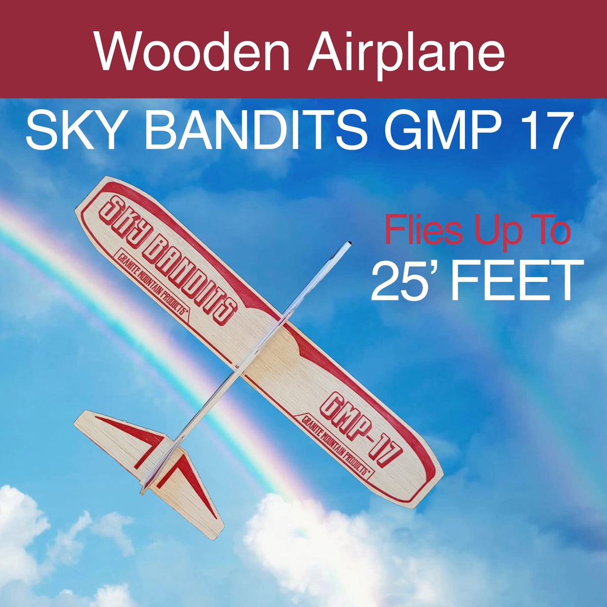 Granite Mountain Products 12 inch wings planes enable precise backyard competition and practice