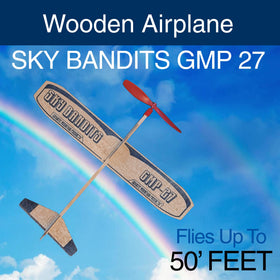 Granite Mountain Products hand-launched glider plane designed for long-distance throws