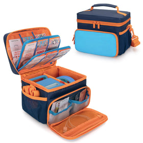 GRAOSO Yoto Case top view shows compact, protective travel storage for your player and accessories.
