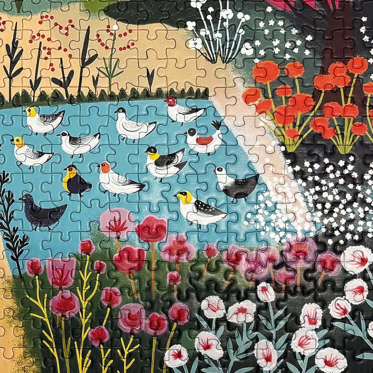 Graphinee Spring Village Life back-pattern codes for easy segmentation
