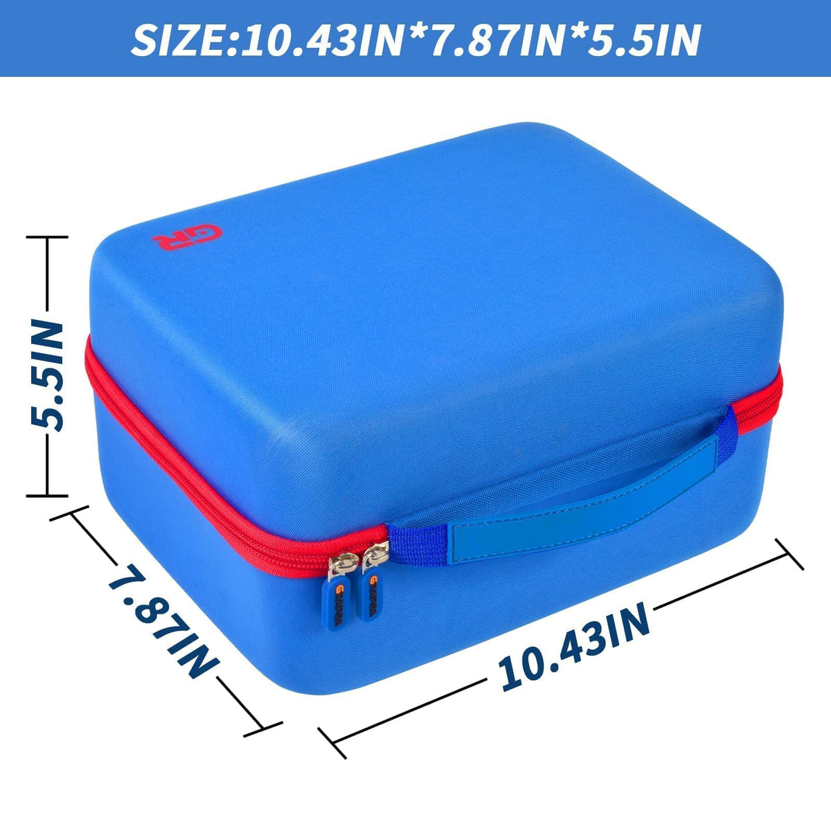 Grapsa case offers three grooves for organized story sets.