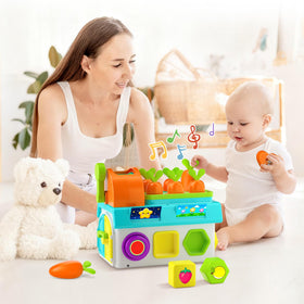 Grasili Musical SortingToys age-appropriate gift for 1–2 year olds, sturdy and safe.