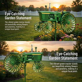 Graystar aluminum alloy finish resists sun and rain for lasting garden decoration.