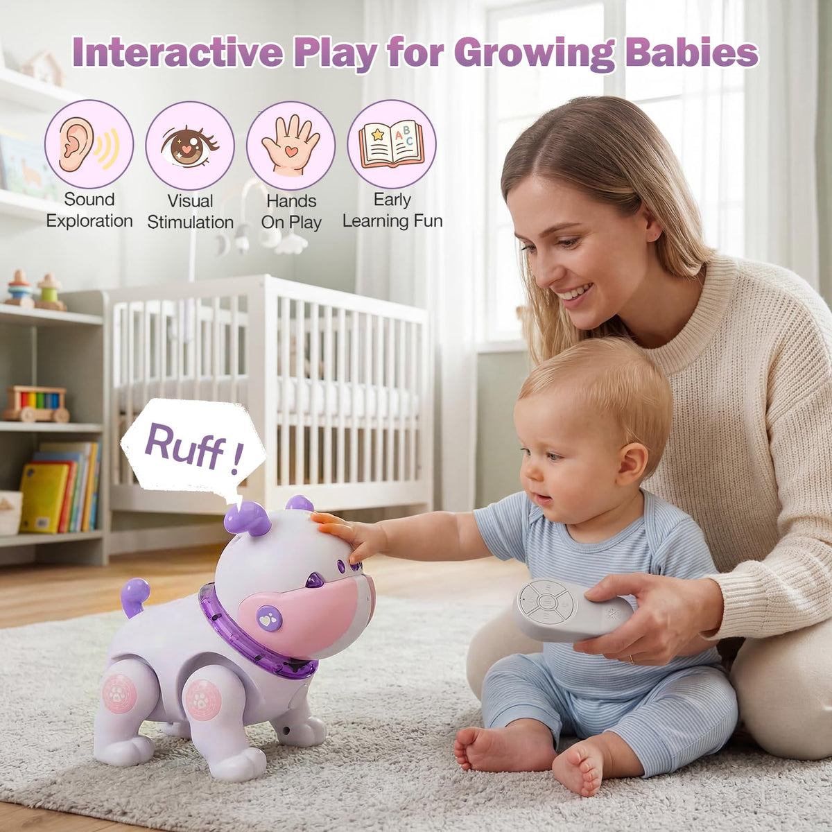 Great Dachong dancing lights help visual tracking during playtime