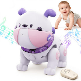 Great Dachong musical crawling dog toy engaging babies with music and movement