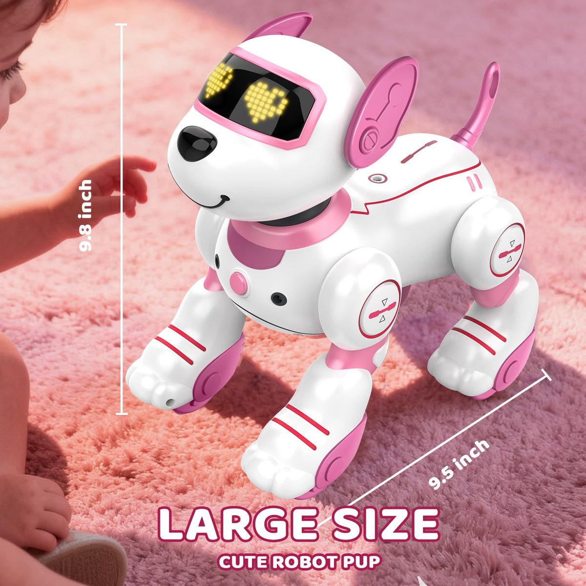 Great Dachong robot dog toy movement sequences encourage creativity