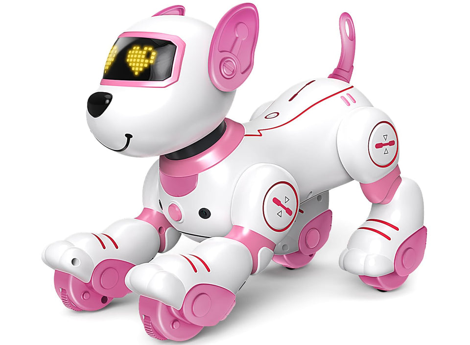 Great Dachong robot dog toy remote control demonstrates interactive play