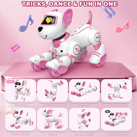 Great Dachong robot dog toy touch-follow mode responds to gestures