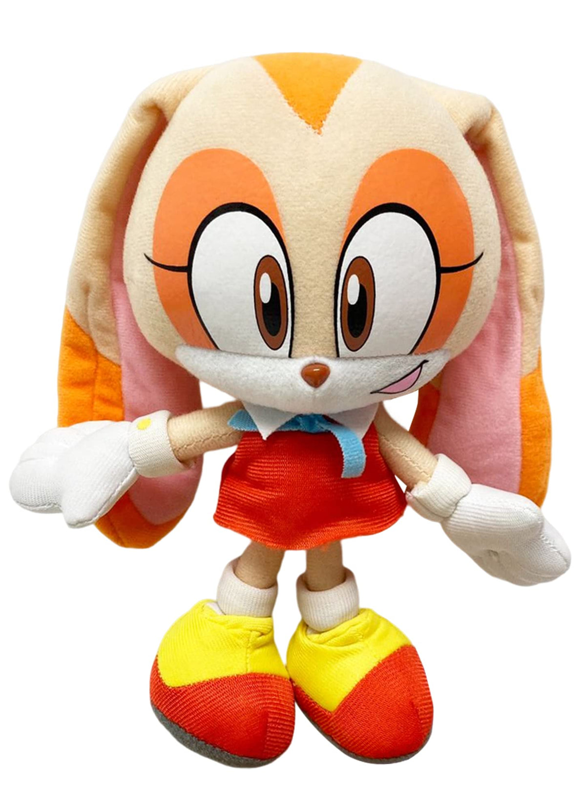 Great Eastern Cream the Rabbit 7.5-inch plush, soft and huggable, perfect for Sonic fans.