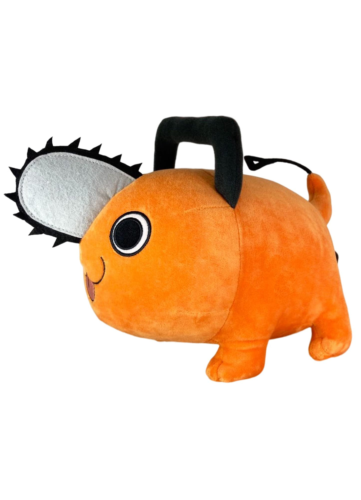 Great Eastern Entertainment Chainsaw Man Pochita plush tongue-out pose for display