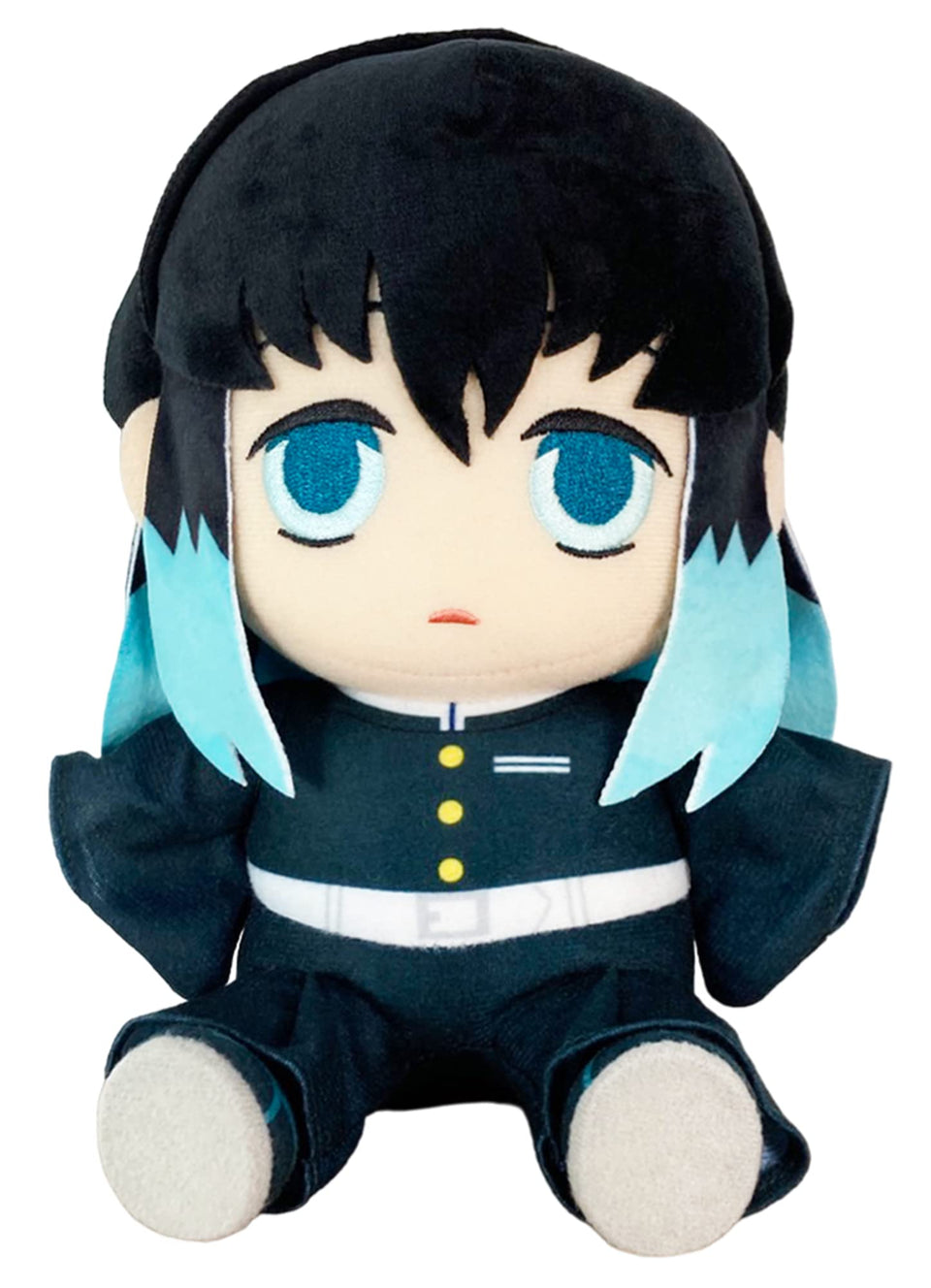 Great Eastern Muichiro plush in a sitting pose, 7-inch desk companion.