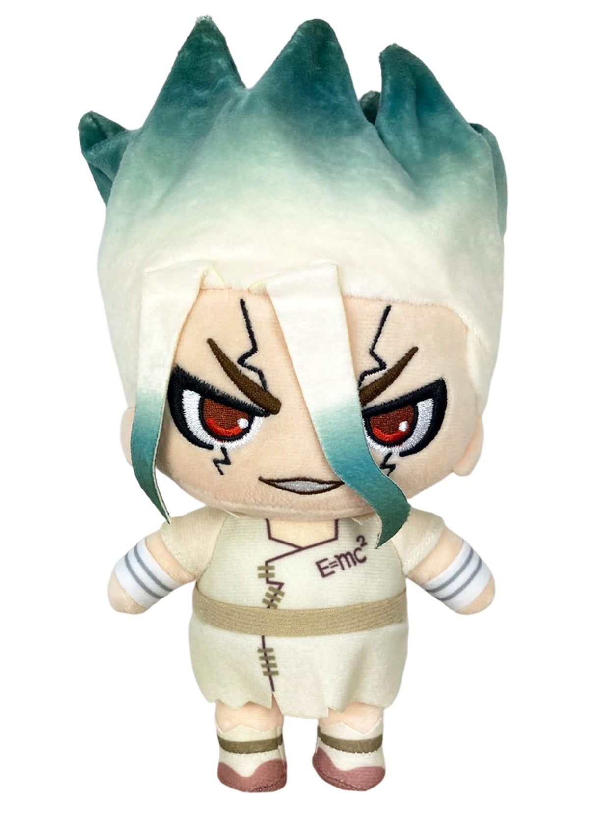 Great Eastern Entertainment Senku Ishigami plush ideal for display and cozy play.
