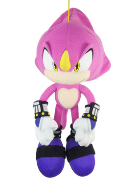 Great Eastern Espio the Chameleon plush, front view, soft and cuddly Sonic collectible for fans.