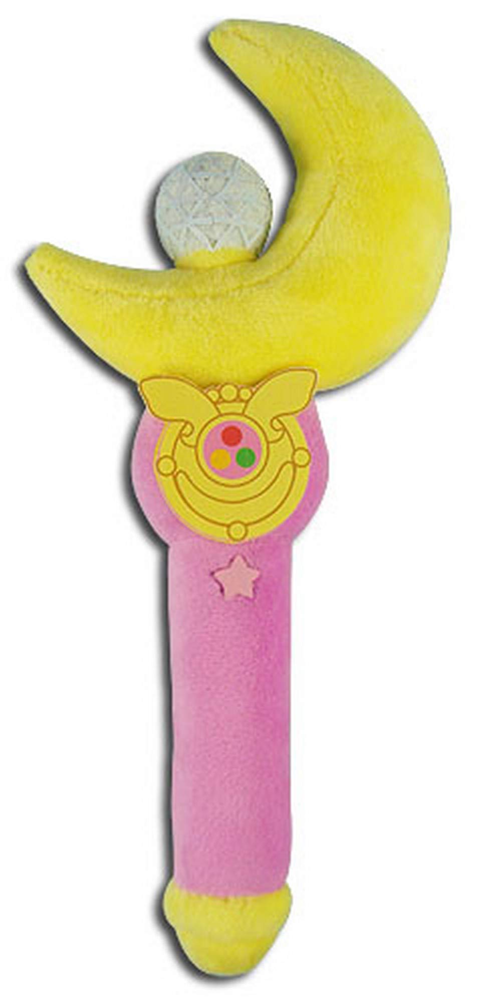 Official Sailor Moon Moon Stick plush by Great Eastern Entertainment, perfect as cosplay prop or gift.