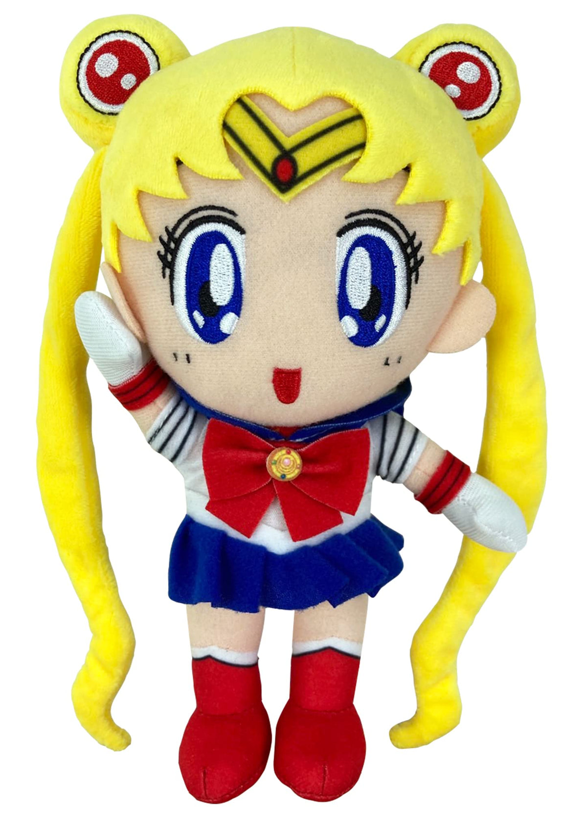 Great Eastern Entertainment Sailor Moon plush, multicolor, 7-inch, ideal collectible gift for anime fans.