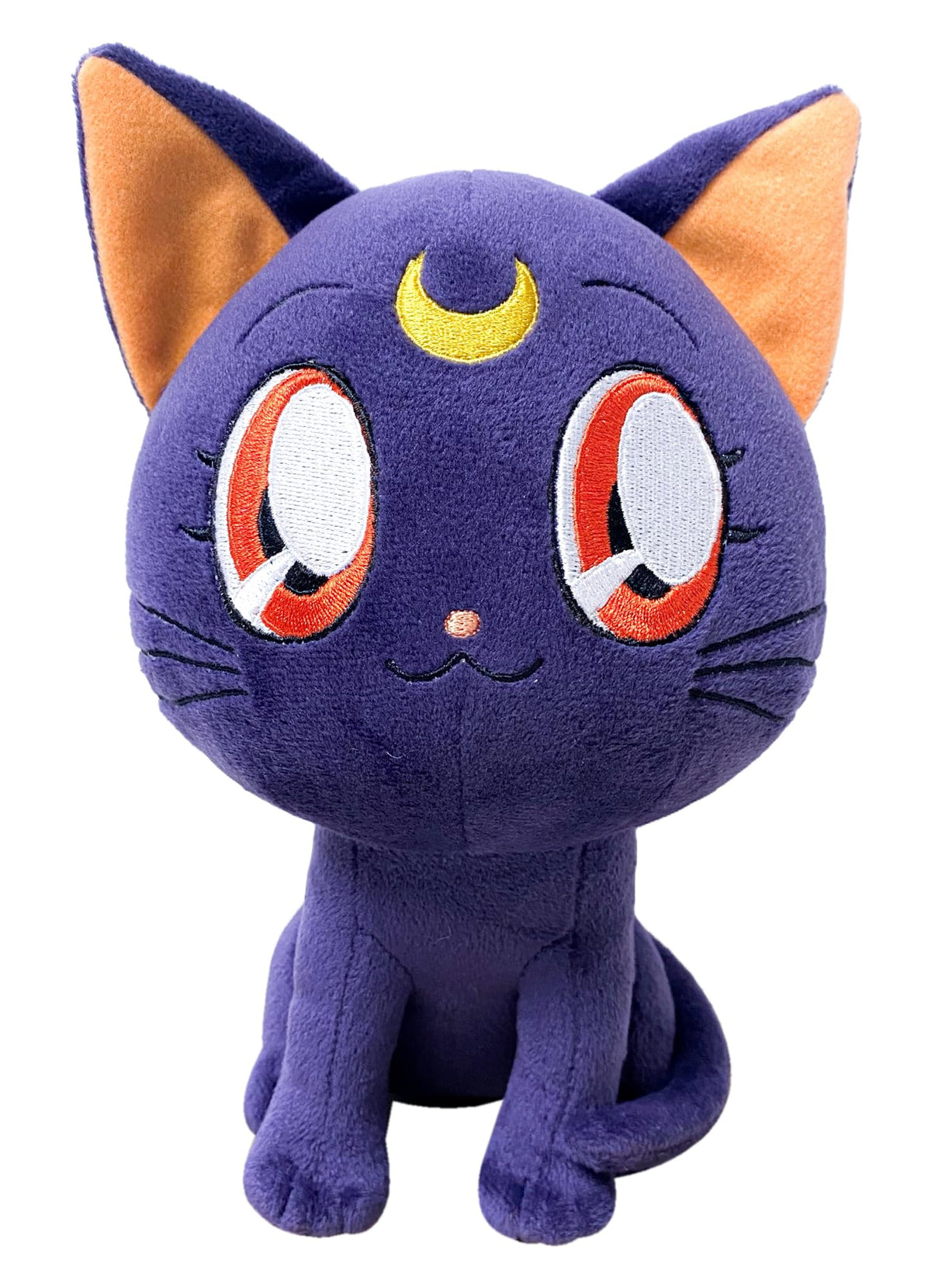 Great Eastern Luna plush face close-up showing soft fabric and details